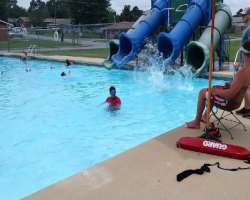 The park is full of various water sports with high slides, a swimming pool and lots of fun.